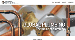 Desktop Screenshot of globalplumbing.com.au